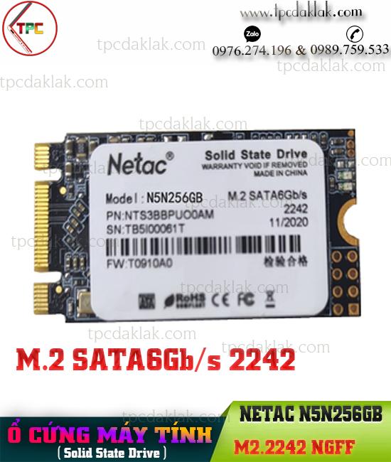 Ổ cứng SSD M2.2242 256GB NETAC N5N256GB